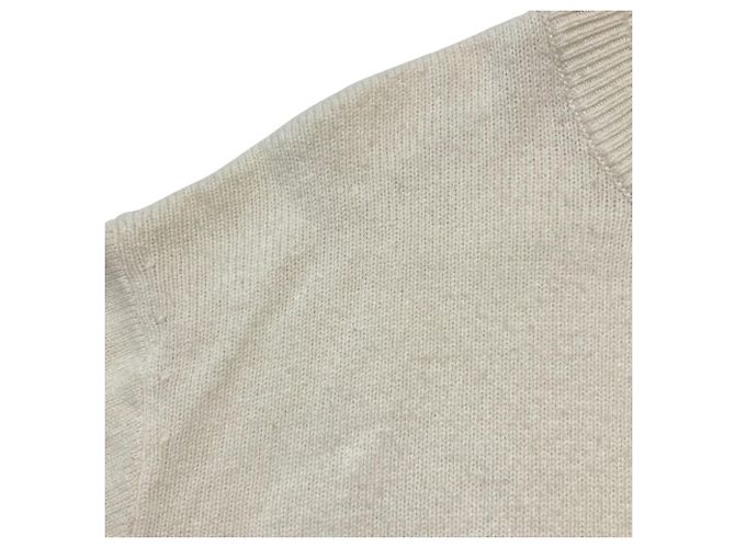 Autre Marque NOBLE Super160s Double Rib Knit Blanco - vista 7