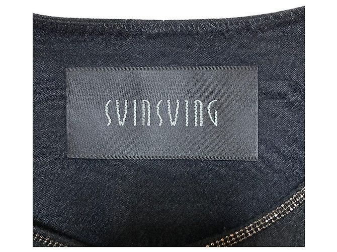 Autre Marque Abrigo acolchado Swinswing Monile Negro - vista 4