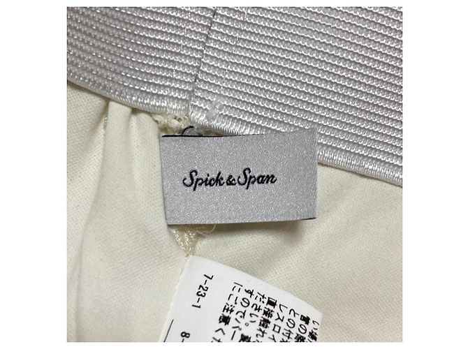 Autre Marque Falda de flecos Spick and Span Crudo - vista 3