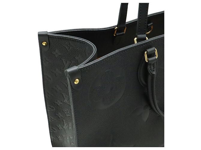 Bolso Tote Louis Vuitton Onthego Monogram Empreinte Negro - vista 7