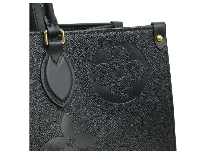 Bolso Tote Louis Vuitton Onthego Monogram Empreinte Negro - vista 9