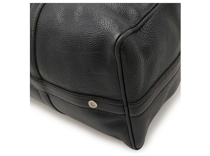 Keepall Borsa da viaggio Louis Vuitton Tobaco Tobacco Leather Nero - vista 3
