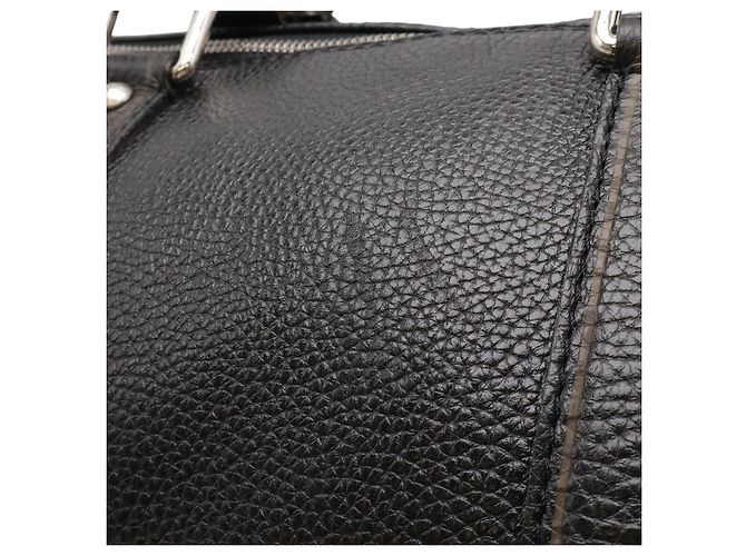 Keepall Borsa da viaggio Louis Vuitton Tobaco Tobacco Leather Nero - vista 5