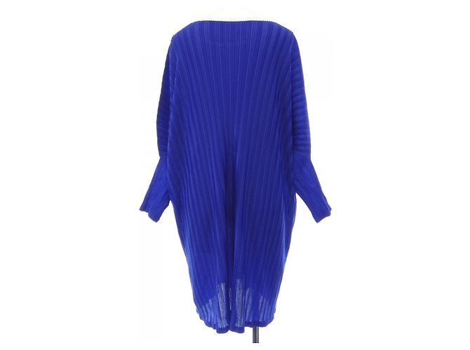 Autre Marque Vestido Pleats Please Azul - vista 2