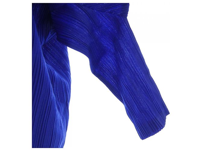 Autre Marque Vestido Pleats Please Azul - vista 5