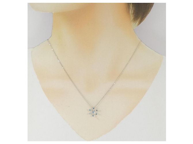 Autre Marque Collana di diamanti Au750 Argento - vista 6