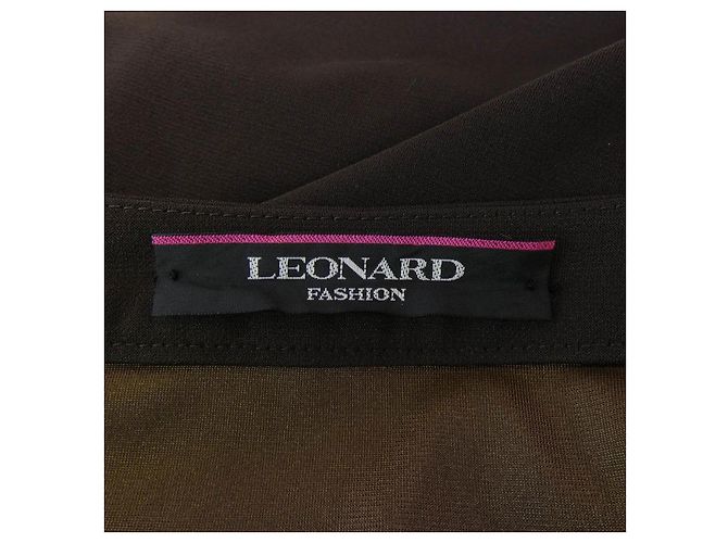Autre Marque Falda Leonard Fashion Castaño - vista 4