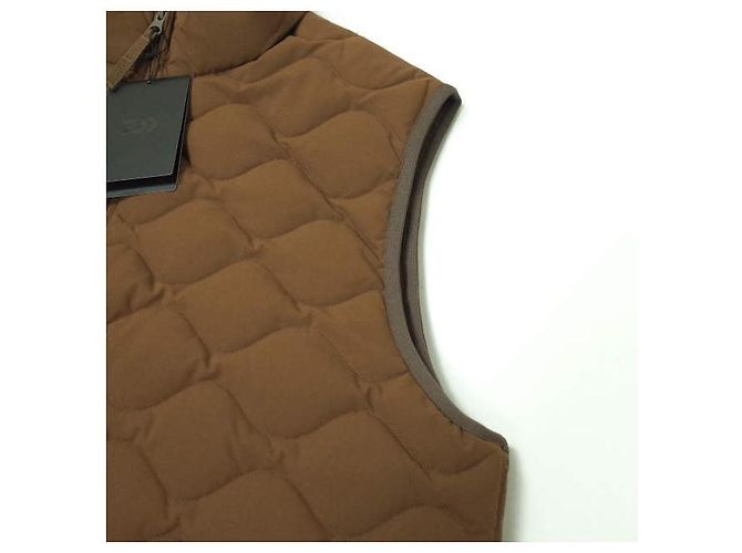 Autre Marque DAIWA PIER39 TECH QUILT STAND COLLAR LINER VEST Chaleco de Plumas Castaño - vista 5