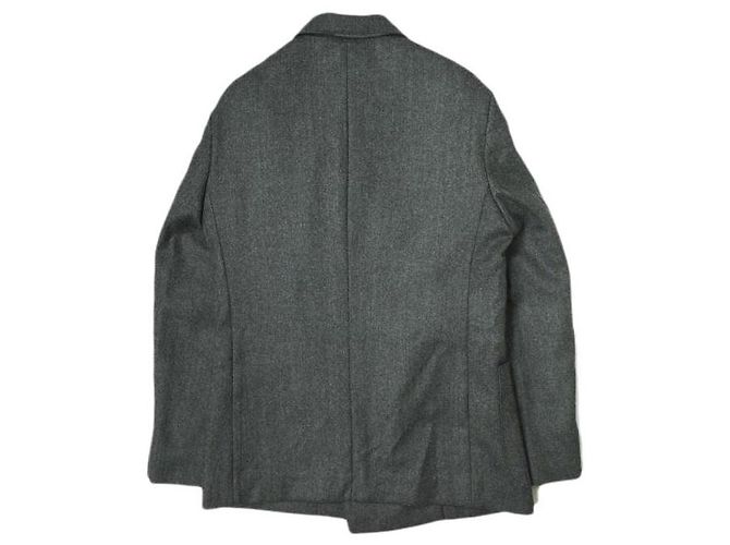 Autre Marque KAPTAIN SUNSHINE Double Breasted Jacket Wool Jacket Brown Dark grey - view 2