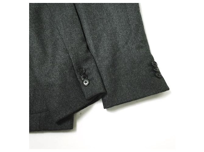 Autre Marque KAPTAIN SUNSHINE Double Breasted Jacket Wool Jacket Brown Dark grey - view 6