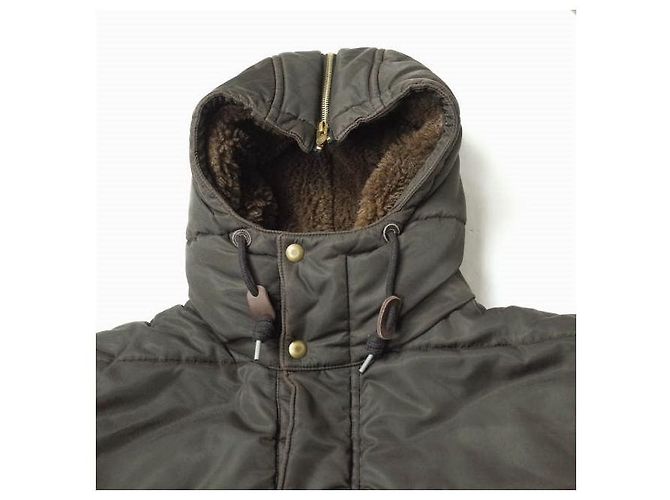 Ralph Lauren Parka de sarga revestida RRL Outerwear Castaño Marrón oscuro - vista 3
