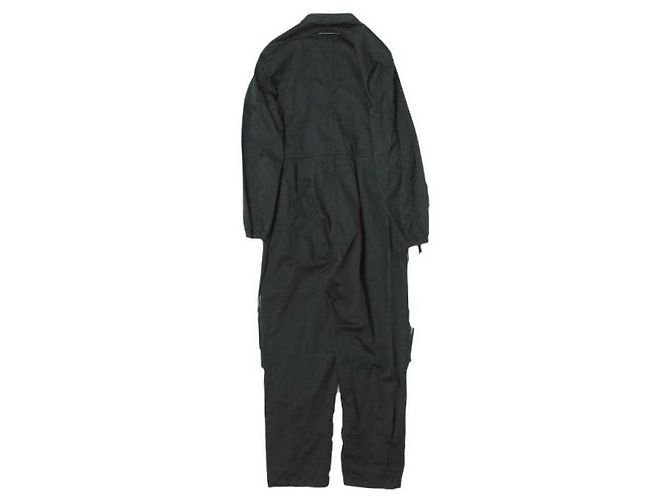 Maison Martin Margiela MM6 Tuta Salopette Jumpsuit Mono de algodón Negro - vista 2