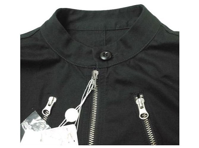 Maison Martin Margiela MM6 Tuta Salopette Jumpsuit Mono de algodón Negro - vista 5