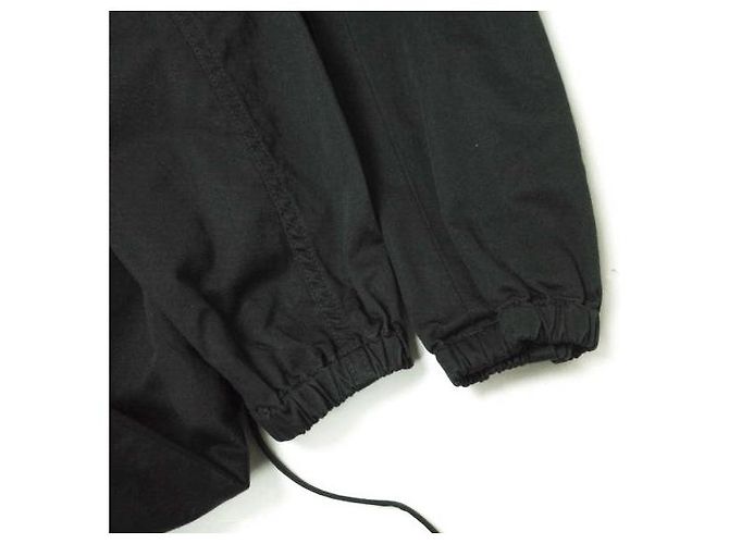 Maison Martin Margiela MM6 Tuta Salopette Jumpsuit Mono de algodón Negro - vista 8