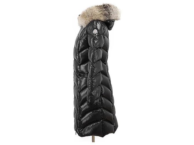 Moncler ALBIZIA GIUBBOTTO Abrigo de plumón 100% Nylon Negro - vista 14