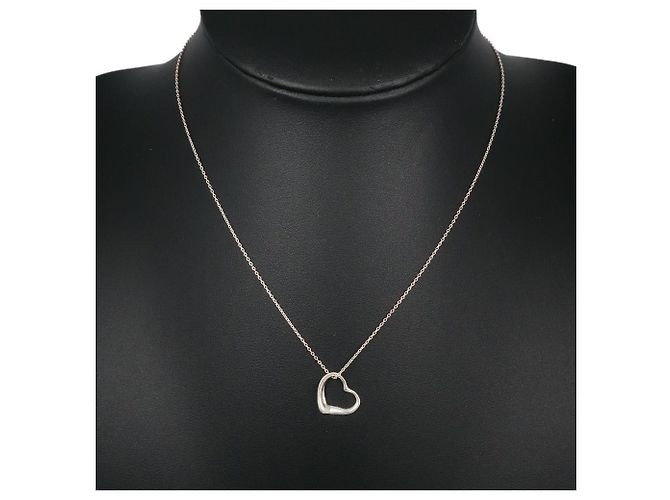 Tiffany & Co Collana Tiffany Open Heart in Argento 925 - vista 2