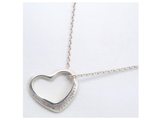 Tiffany & Co Collana Tiffany Open Heart in Argento 925 - vista 3