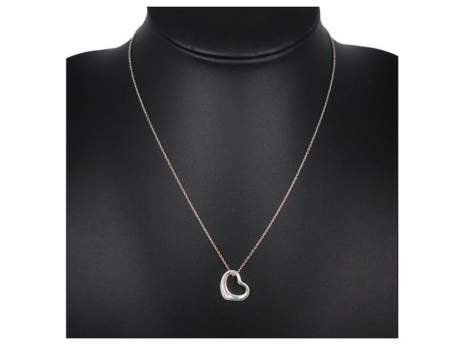 Tiffany & Co Collana Tiffany Open Heart in Argento 925 - vista 2
