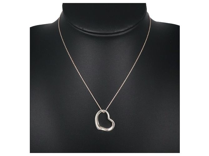 Tiffany & Co Tiffany Open Heart Silver925 Halskette Silber - Ansicht 2