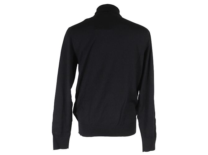 Moncler CICLISTA TRICOT Wollpullover Schwarz - Ansicht 3
