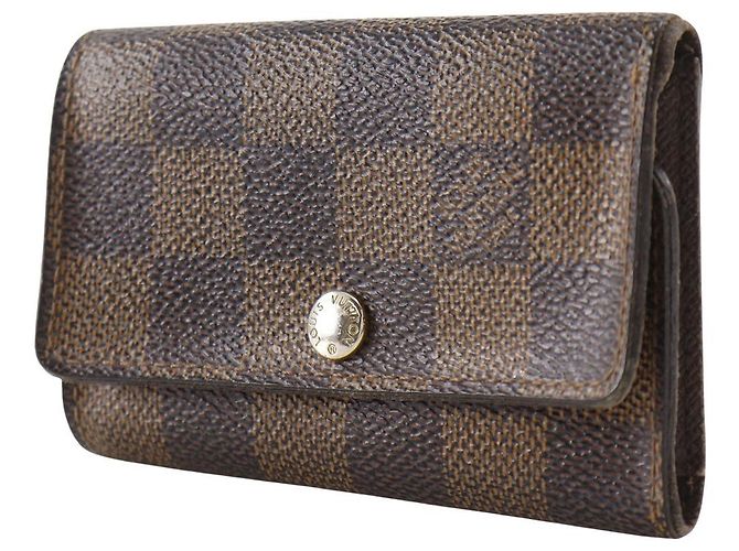 Louis Vuitton Multicles 6 Damier Canvas Key Case Brown - view 2