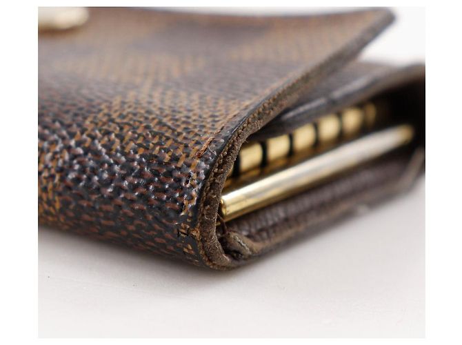 Louis Vuitton Multicles 6 Damier Canvas Key Case Brown - view 6