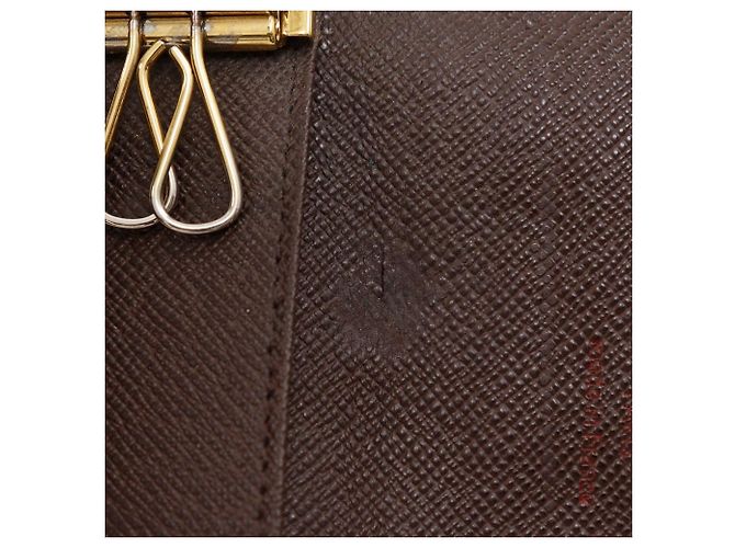 Louis Vuitton Multicles 6 Damier Canvas Key Case Brown - view 9