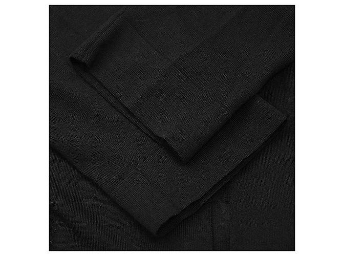 Cárdigan de punto de lana Louis Vuitton Negro - vista 7