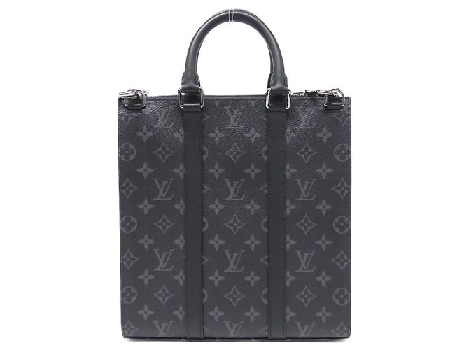 Louis Vuitton Sac Plat Crossbody Monogram Shoulder Bag Nero - vista 2