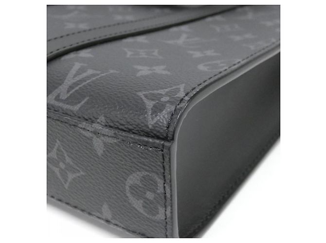 Louis Vuitton Sac Plat Crossbody Monogram Shoulder Bag Nero - vista 3