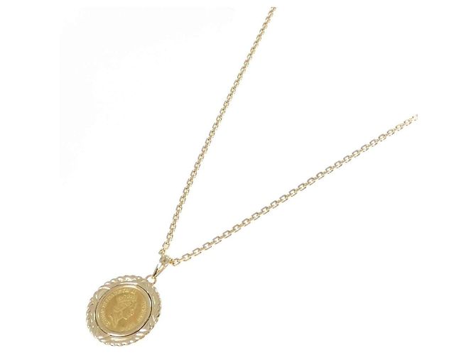 Autre Marque Collana a moneta Au750 D'oro - vista 2