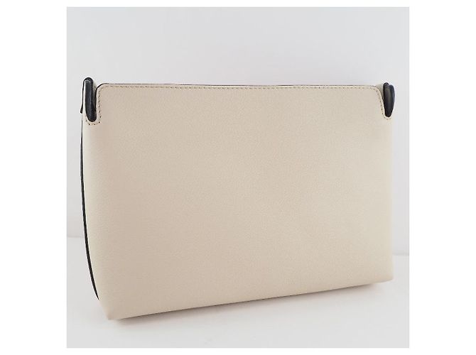Burberry MEDIUM CLUTCH Pochette in pelle Rosa - vista 3