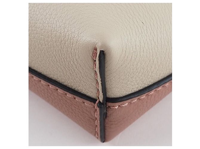 Burberry MEDIUM CLUTCH Pochette in pelle Rosa - vista 6