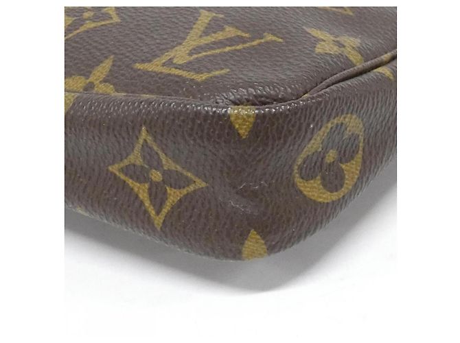 Louis Vuitton Pochette Accessoires Monogram Accessory Pouch Castaño - vista 2