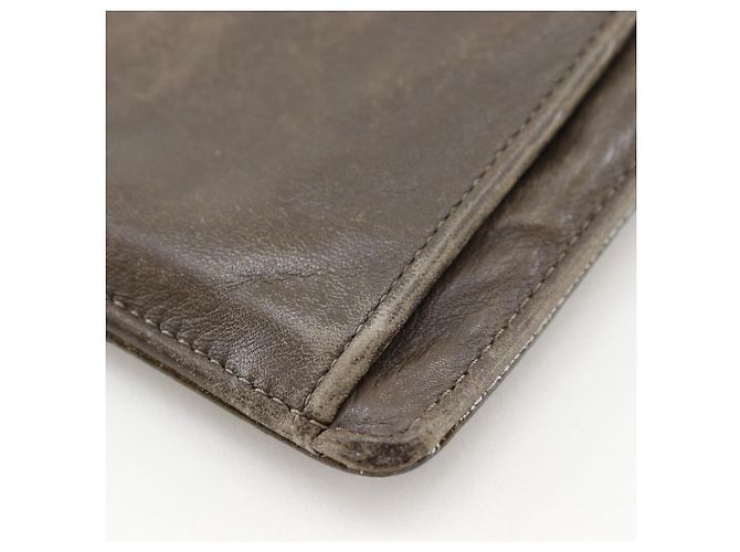 Cartera larga de piel charol Chanel Coco Mark Dorado Bronce - vista 13