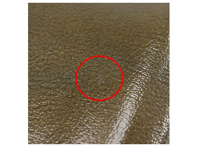 Cartera larga de piel charol Chanel Coco Mark Dorado Bronce - vista 15