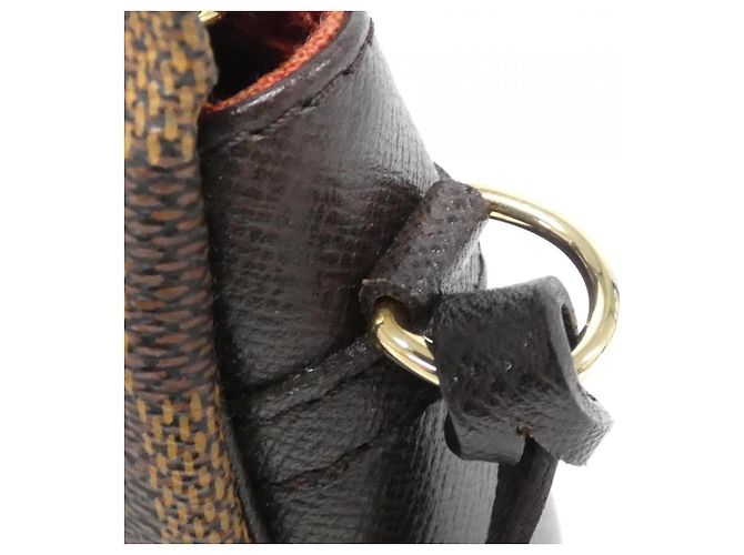 Necessaire Louis Vuitton Trusse Damier Marrone - vista 4