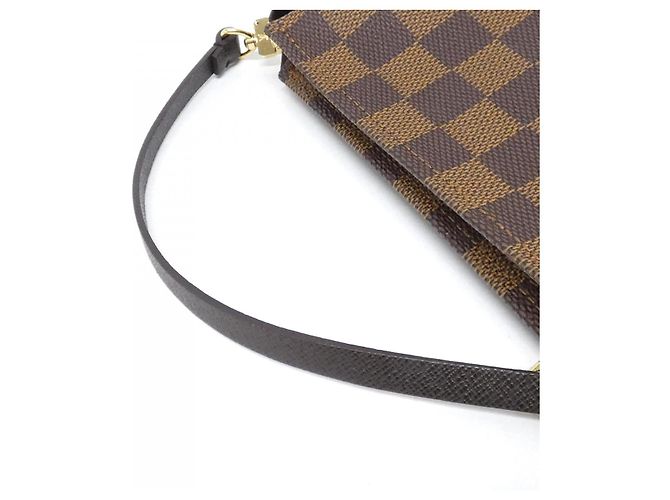 Necessaire Louis Vuitton Trusse Damier Marrone - vista 5