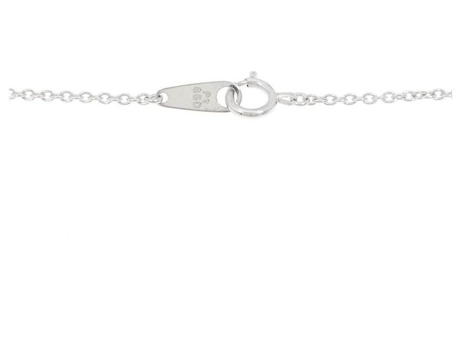 Autre Marque Collana a Farfalla in Diamante Rosa Pt900 Pt850 Argento - vista 5