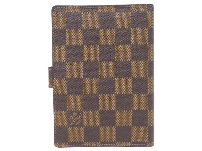 Louis Vuitton Agenda PM Damier Organizer Marrone - vista 2