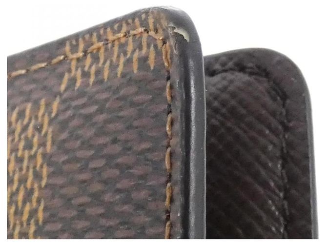 Louis Vuitton Agenda PM Damier Organizer Marrone - vista 3
