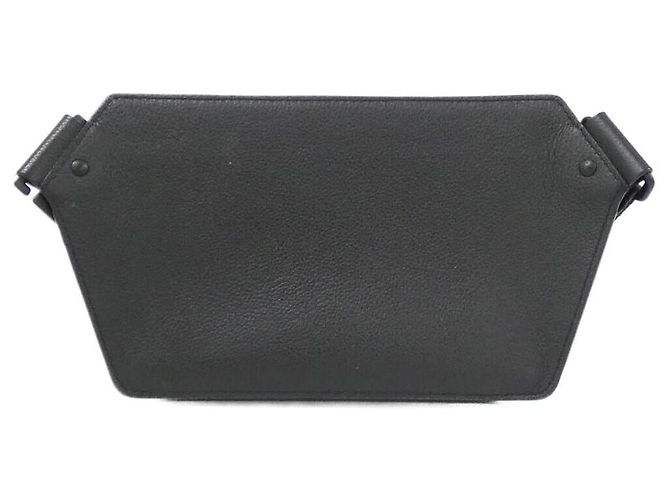 Borsa a tracolla Louis Vuitton LV Aerogram Takeoff Sling in pelle di vitello Nero - vista 2