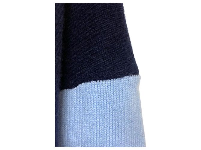 Autre Marque ENFOLD Maglione in maglia con scollo a V Blu Blu navy - vista 4