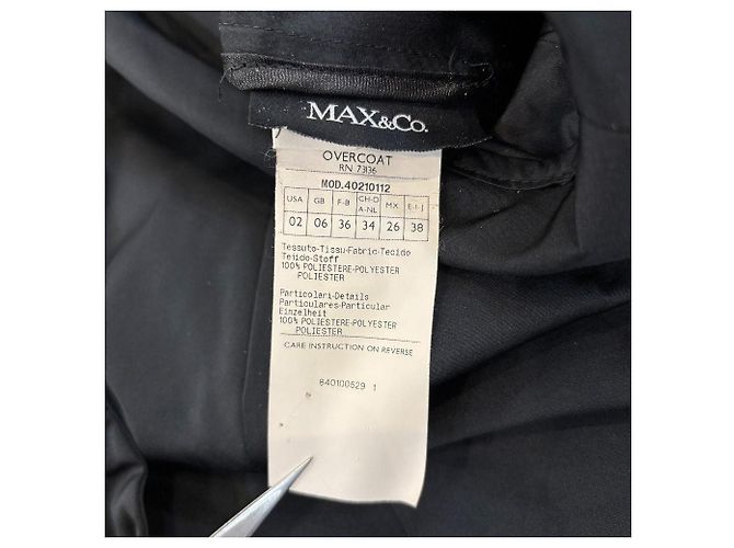 Autre Marque Abrigo Chester de lana Max&Co. Azul Azul marino - vista 6