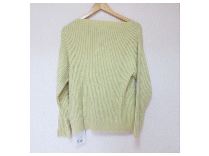 Autre Marque Rirandture Rippstrickpullover aus Angora-Mischung Gelb - Ansicht 2