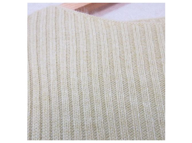 Autre Marque Rirandture Rippstrickpullover aus Angora-Mischung Gelb - Ansicht 3