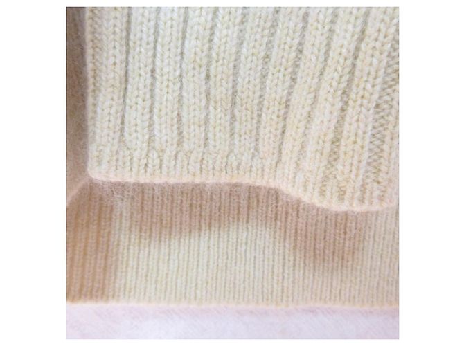 Autre Marque Rirandture Rippstrickpullover aus Angora-Mischung Gelb - Ansicht 5