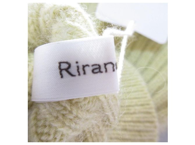 Autre Marque Rirandture Rippstrickpullover aus Angora-Mischung Gelb - Ansicht 7