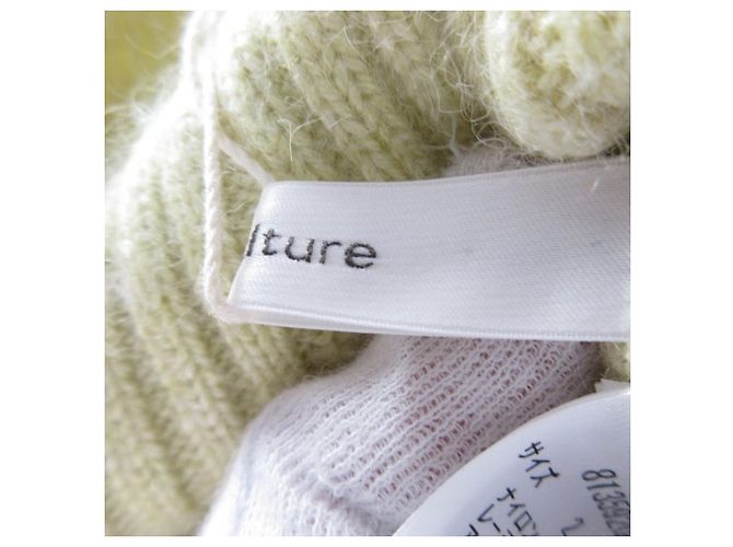 Autre Marque Rirandture Rippstrickpullover aus Angora-Mischung Gelb - Ansicht 8