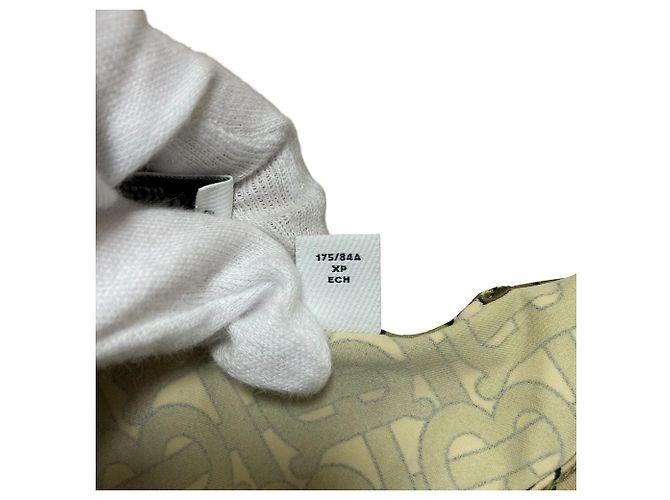 Canotta Burberry TB Monogram Verde - vista 6